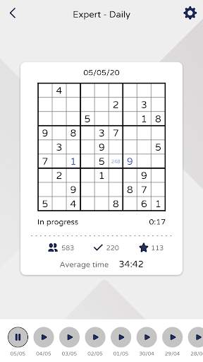 Sudoku  (Regular, Diagonal, Hyper) screenshot 2