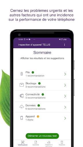 Inspection d’appareil TELUS screenshot 2
