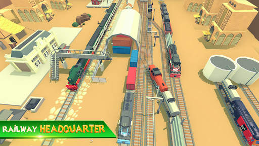 Train Station Rush Rail Games screenshot 4
