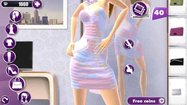 3D Model Dress Up Girl Game screenshot 3