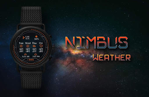 Nimbus Watch Face & Clock Live Wallpaper screenshot 4