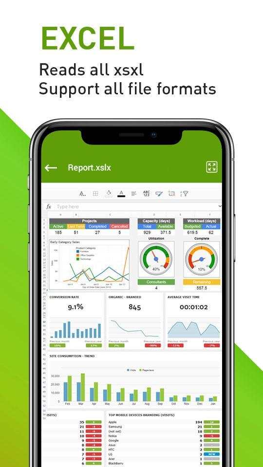 Document Viewer – Word Office, PDF reader & xlsx screenshot 4