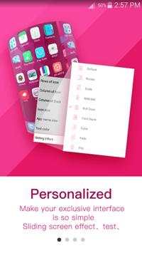 launcher for iphone 8 theme plus screenshot 2