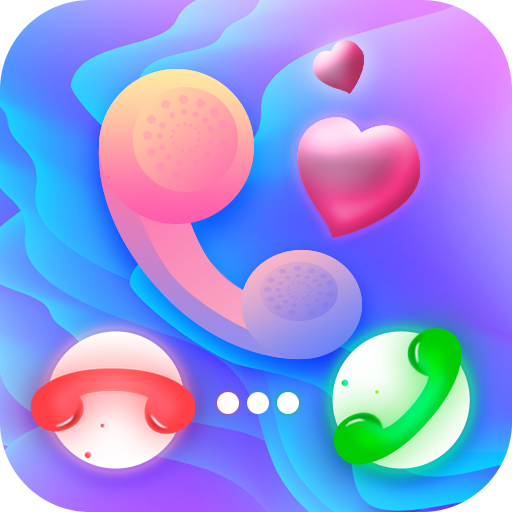 Color LED Call Flash-Caller Screen أيقونة
