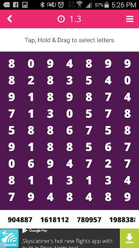 Number Search Puzzle Free screenshot 5