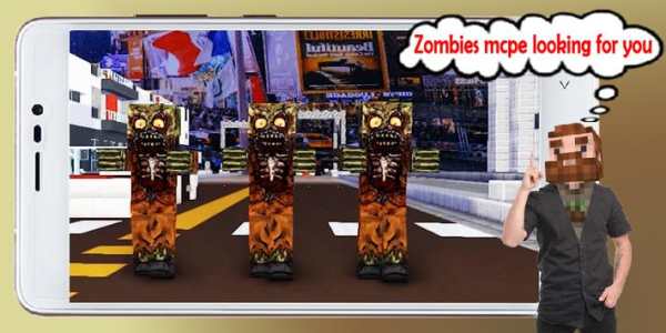 Zombie monsters mod mcpe screenshot 5