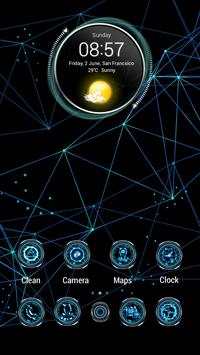 Geometry 3D V Launcher Theme скриншот 2