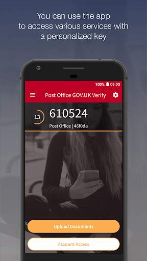 Post Office GOV.UK Verify screenshot 1