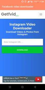 Facebook video downloader screenshot 3
