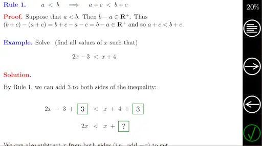 Algebra Tutorial 4 4 تصوير الشاشة
