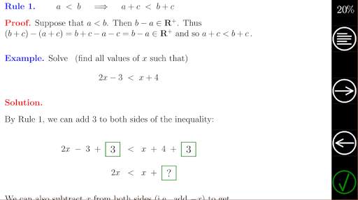 Algebra Tutorial 4 screenshot 4