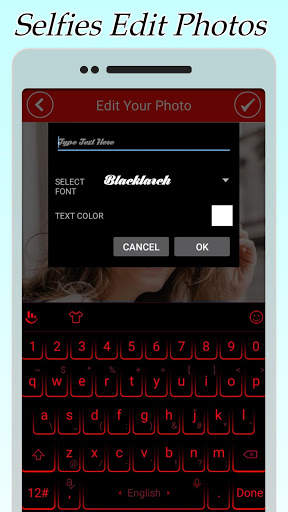 Selfies Edit Photos -sweet camera easy photoeditor screenshot 4