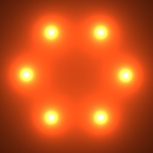 Nexus Glow Spheres HD DEMO LWP icon