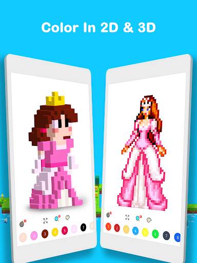 Voxel - 3D Color by Number & Pixel Coloring Book screenshot 14