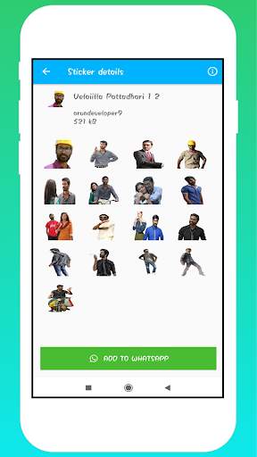 Dhanush New Stickers screenshot 5