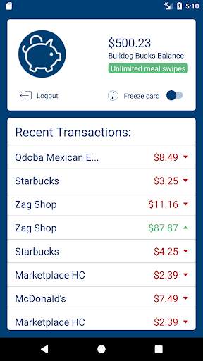 Bulldog Bucks screenshot 1