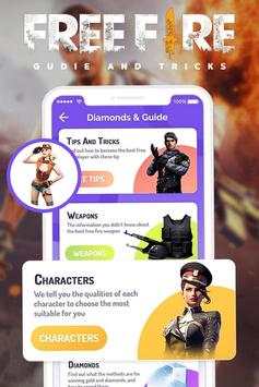 Guide for free Fire Tips & Diamonds screenshot 1