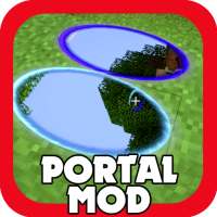 Portal Gun Mod for Minecraft logo