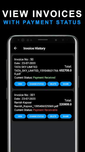 Gst invoice and billing app free screenshot 8