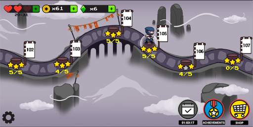 Sling Ninja - Physics Puzzle Games screenshot 7