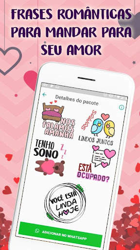 Figurinhas de amor WASticker screenshot 1