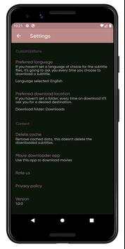Subtitles downloader - Subhub screenshot 5