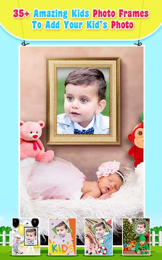 Kids Photo frames-Funny Animations screenshot 2