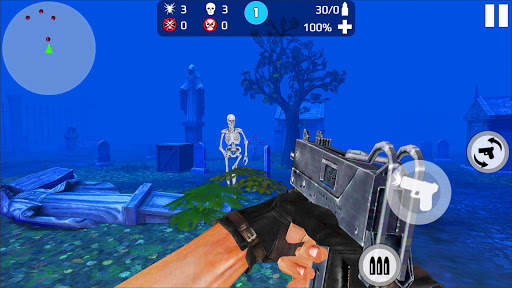 Skeleton Shooting War: Survival screenshot 2