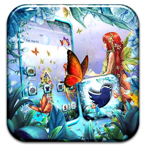 Fairy Butterfly Theme Launcher 1.0.0