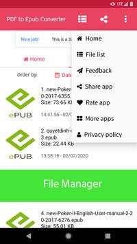 Convert PDF to EPUB - PDF to EPUB Converter скриншот 2