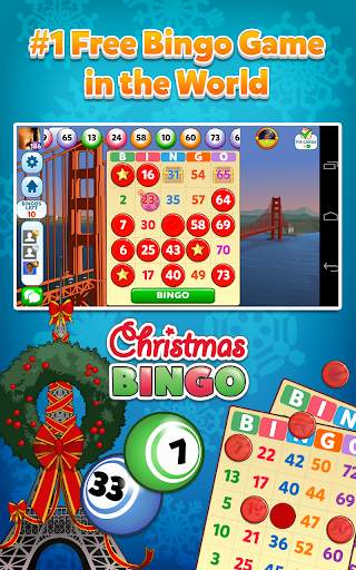 Holiday Bingo - FREE screenshot 1