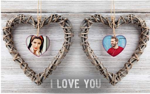 Valentine day love photo frame screenshot 8