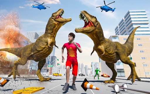 Angry Dinosaur City Rampage 6 تصوير الشاشة