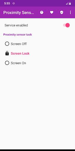 Proximity Sensor Screen On Off screenshot 4