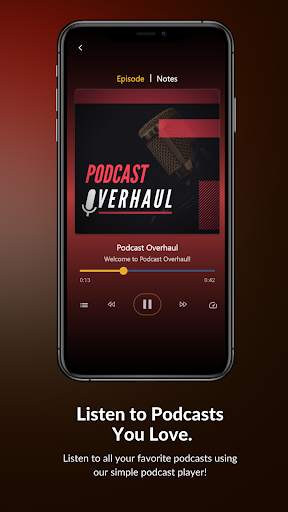 Overhaul FM: Podcast Player screenshot 4
