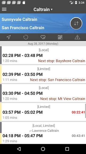 onTime: Transit (Train, Bus... screenshot 3