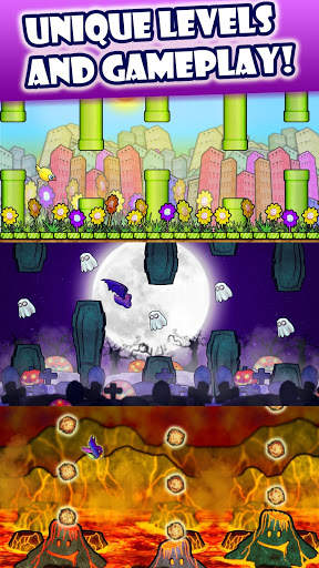 Flapped Birds: Retro jump games скриншот 1