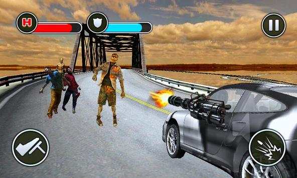 zombie serangan jalan screenshot 3