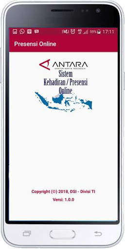 Presensi Online Antara screenshot 1