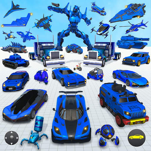 Robot Car Transformation Games screenshot 15