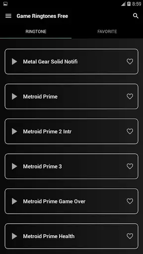 Game Ringtones Free screenshot 2