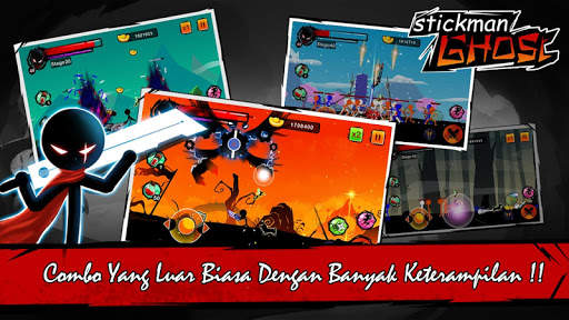 Stickman Ghost: Ninja Warrior screenshot 1