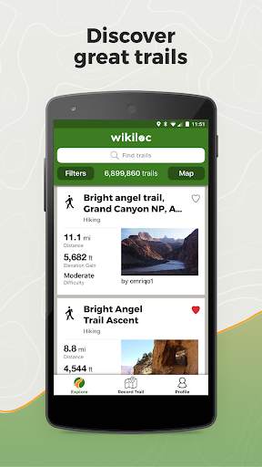 Wikiloc Outdoor Navigation GPS screenshot 1