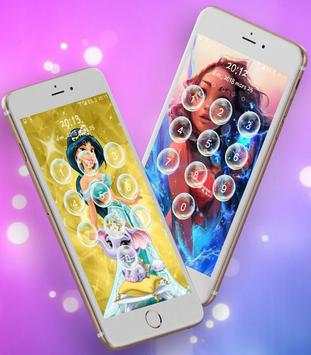 Disney Princess Lock Screen Phone screenshot 5