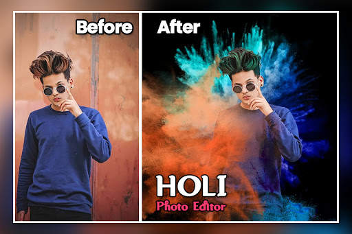 Holi Photo Editor 2 تصوير الشاشة