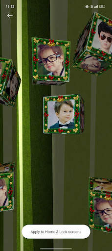 3D Photo Cube Live Wallpaper скриншот 2