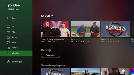 YouSee Tv & Film (Android TV) screenshot 8