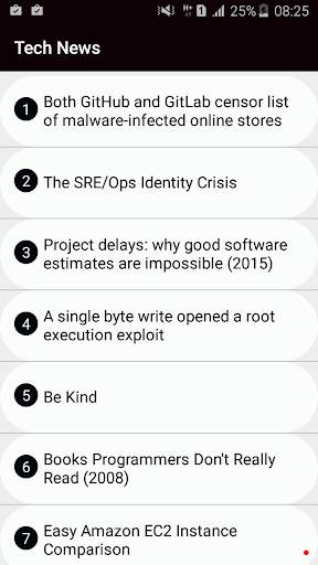 Tech News 2 تصوير الشاشة