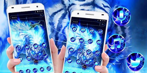 Ice Horror Tiger Theme screenshot 4