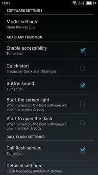 Incoming telegram flashlight screenshot 2